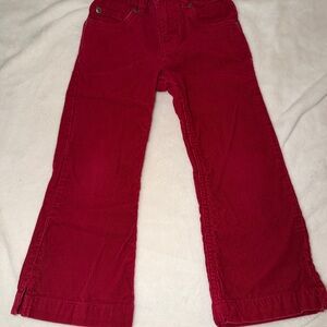 Ralph Lauren Kids Red Corduroy Jeans